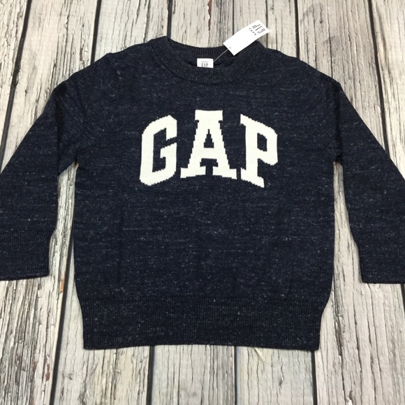 Gap Boys 3T Navy Blue & White Sweater - Picture 1 of 4